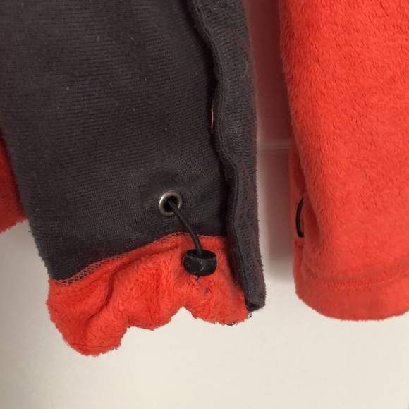 Columbia Orange/Coral Interchange Women’s Fleece Jacket Sz. M - Picture 7 of 10